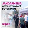 REPER acuza Jandarmeria ca i-a respins cererea de amplasare a unui cort in Piata Victoriei
