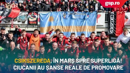 Csikszereda, in mars spre Superliga Romaniei! <span style='background:#EDF514'>CULISE</span>le clubului din Miercurea Ciuc: bani de la guvernul maghiar, orgolii locale + Robert Ilyes pe banca