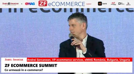 Andrei Sercanean, VP ecommerce services, eMAG Romania, Bulgaria, Ungaria: Acum 10 ani, eMAG avea 10% ponderea platilor online, iar in 2024 am ajuns la 60%. Exploram noi modalitati de plata si vom creste si limita din My Wallet de la 4.000 de lei la 12.000 de lei