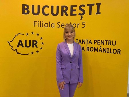 Fiica lui Corneliu <span style='background:#EDF514'>VADIM</span> Tudor candideaza din partea AUR la Primaria Sectorului 5