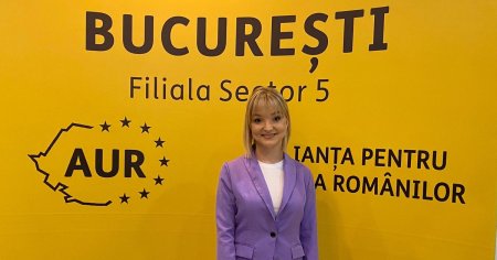 Lidia, fiica cea mare a lui Corneliu Vadim Tudor, candidata AUR la Primaria Sectorului 5 VIDEO