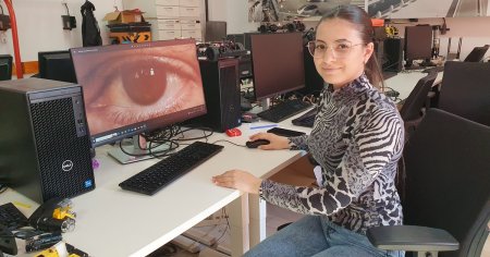 Inovatia ce poate revolutiona chirurgia oculara. Program de vedere artificiala, creat de o <span style='background:#EDF514'>STUDENTA</span> din Romania