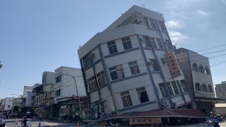 Cutremur devastator in Taiwan. Zeci cladiri s-au prabusit