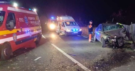 Sase raniti in urma unui accident rutier produs pe DN 65, in judetul Arges