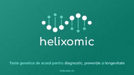 Lansarea Helixomic.ro - Teste genetice de acasa pentru diagnostic, preventie si longevitate