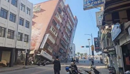 Un cutremur de peste 7 grade a lovit Taiwanul