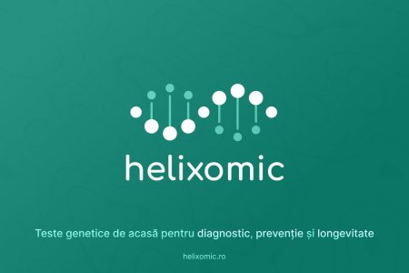 Lansarea Helixomic.ro - Teste genetice de acasa pentru diagnostic, <span style='background:#EDF514'>PREVENTIE</span> si longevitate