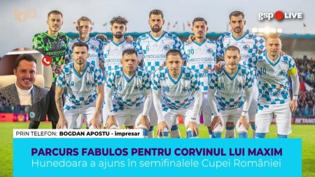 GSP Live » Bogdan Apostu, dupa victoria zdrobitoare a Corvinului in Cupa Romaniei: 