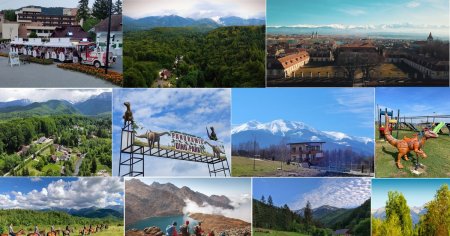 Poalele Fagarasului si atractiile lor de basm. De 1 Mai, Titicar de la Palat, la Ferma de Cerbi VIDEO