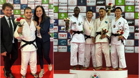 Alexandru Bologa, judoka nevazator, aur la primul <span style='background:#EDF514'>GRAND</span> Prix de judo al anului si calificare la Paris 2024