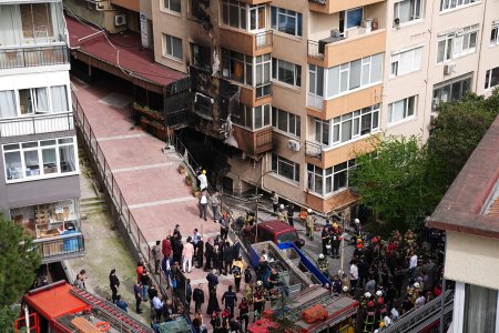 Incendiul cu 29 de morti din <span style='background:#EDF514'>ISTANBUL</span>, provocat de o scanteie de sudura de la o lucrare ilegala | VIDEO