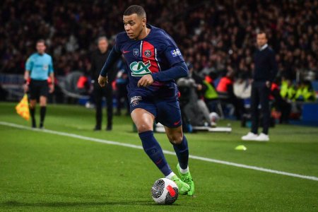 Kylian Mbappe, one man show in PSG - Rennes din semifinalele Cupei Frantei » Starul francez a fost <span style='background:#EDF514'>INGER SI DEMON</span>