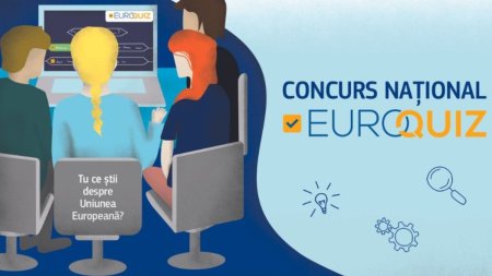 Comisia Europeana anunta lansarea Euro Quiz, concurs adresat elevilor din <span style='background:#EDF514'>CICLU</span>l gimnazial