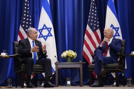 Biden catre Netanyahu: Prot<span style='background:#EDF514'>EJATI</span> civilii din Gaza sau politica SUA se va schimba