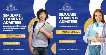 Inscrierile la <span style='background:#EDF514'>SIMU</span>larea examenului de admitere la ASE continua!