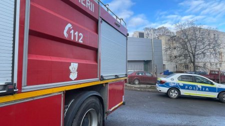 Incendiu intr-un bloc din Focsani: 16 persoane evacuate