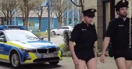 De ce patruleaza politistii bavarezi in <span style='background:#EDF514'>CHILOTI</span> VIDEO