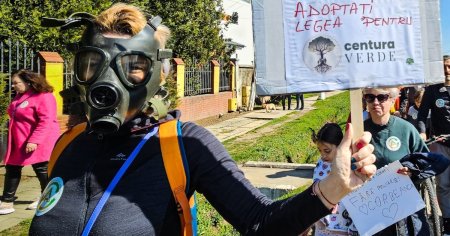 Un nou mars antipoluare in localitatea Corbeanca. 