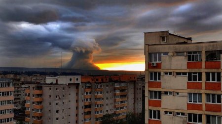 Fenomen spectaculos pe cerul Romaniei. Nor OZN, observat in Cluj-Napoca. Explicatia meteorologilor