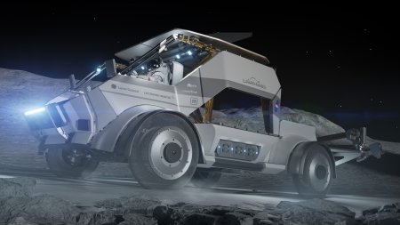 Americanii reincep misiunile umane pe Luna: cum va arata vehiculul de explorare a Lunii adaptat pentru oameni dezvoltat de Lockheed Martin (GALERI FOTO)
