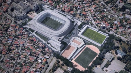 Inca un pas spre construirea stadionului Gheorghe Hagi. Anuntul facut de <span style='background:#EDF514'>PRIMARIA CONSTANTA</span> | FOTO