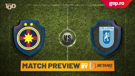 Match Preview FCSB - Universitatea Craiova » Etapa 3 din play-off-ul Superligii