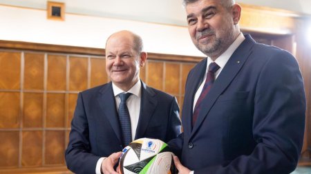 Mesaj Marcel Ciolacu si Olaf Scholz inainte de Campionatul European de Fotbal din Germania