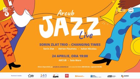 Concert de cool jazz si muzica de avangarda cu Sorin Zlat Trio la <span style='background:#EDF514'>ARCUB</span> Jazz Live
