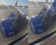 Carcasa <span style='background:#EDF514'>MOTORUL</span>ui unui avion Boeing s-a desprins in timpul decolarii de pe un aeroport din SUA