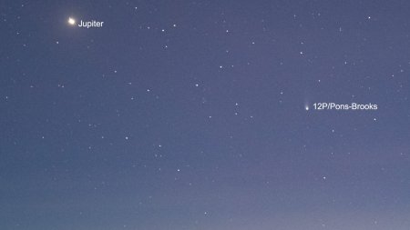 Cometa diavolului, <span style='background:#EDF514'>FOTOGRAFIA</span>ta din Romania: Spectacol celest