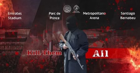 Toate meciurile din Liga Campionilor, amenintate de Statul Islamic: Ucide-i pe toti!