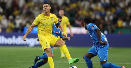 Eliminat din Supercupa saudita, Cristiano Ronaldo a amenintat arbitrul cu pumnul