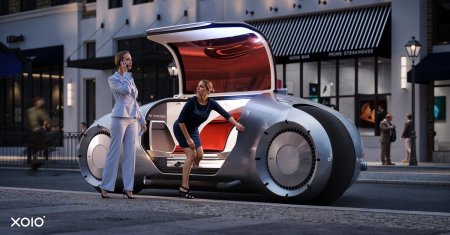 Camera de hotel pe roti! <span style='background:#EDF514'>SWIFT</span> Pod este un vehicul futurist care conduce singur