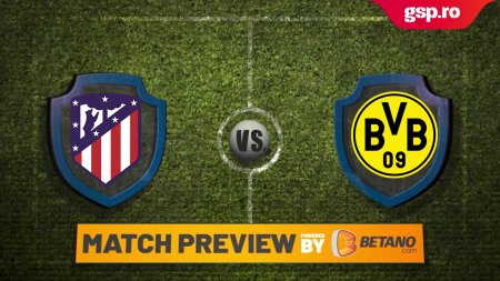 <span style='background:#EDF514'>MATCH</span> Preview Atletico Madrid - Borussia Dortmund » Turul sferturilor din Liga Campionilor