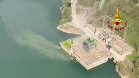 Explozie uriasa la o hidrocentrala din Italia. <span style='background:#EDF514'>BILAN</span>t provizoriu: 4 morti, 5 raniti si 3 disparuti