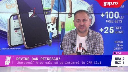 Revenirea lui Dan Petrescu la CFR Cluj, comentata in direct la Euro GSP: Nu a facut nimic in strainatate! Urmeaza sa vina si sa critice arbitrii in <span style='background:#EDF514'>LIGA 1</span>