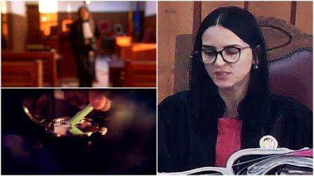 <span style='background:#EDF514'>JUDECATOARE</span>a Ana Maria Chirila, filmata in timp ce se droga