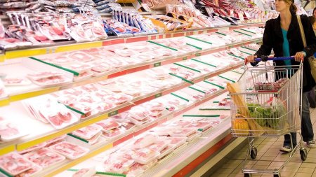 Productia de carne de porc a crescut in februarie