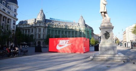 <span style='background:#EDF514'>NIKE</span> te trimite in spatiu direct din Piata Universitatii! Evenimentul inedit din centrul Capitalei