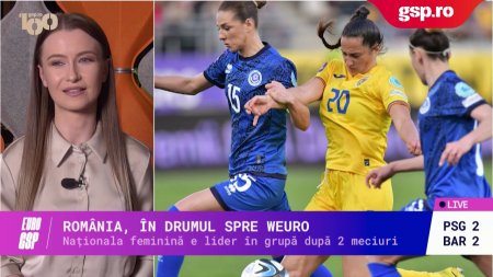 EURO GSP » Nationala de <span style='background:#EDF514'>FOTBAL FEMININ</span> a Romaniei a facut inca un pas spre WEURO 2025
