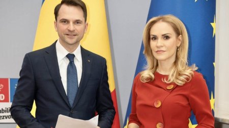 Gabriela Firea si Sebastian Burduja au semnat un protocol de colaborare pentru alegerile locale