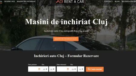 Alege Adi Rent a Car cand ai nevoie de o masina de inchiriat in Cluj