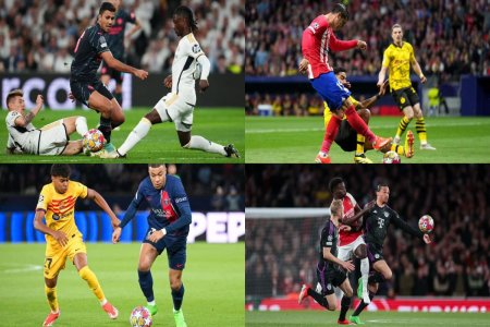 Spectacol in Champions League » Record de goluri in sferturi