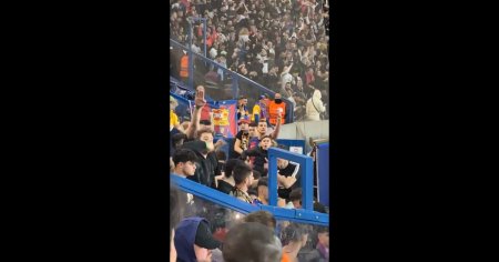 Doi fani ai Barcelonei, arestati la Paris dupa ce au facut salutul nazist