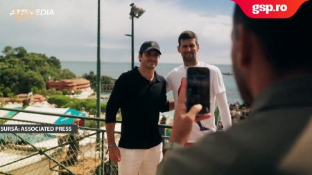 <span style='background:#EDF514'>NOVAK</span> Djokovic si Jannik Sinner s-au intalnit la Monte Carlo cu pilotul de Formula 1, Carlos Sainz