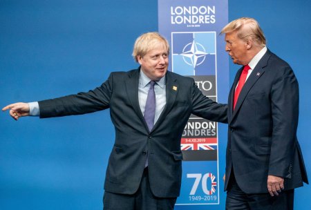 Boris Johnson il avertizeaza pe Donald Trump: America nu isi va recapata maretia daca Ucraina va fi lasata in mainile lui Vladimir Putin