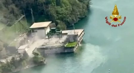 <span style='background:#EDF514'>BILANT</span>ul victimelor exploziei de la hidrocentrala din Italia creste la cinci morti. Doua persoane raman in continuare disparute
