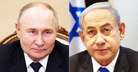 <span style='background:#EDF514'>BLESTEMUL</span> liderilor incastrati in politicile de razboi. Cazurile Putin si Netanyahu
