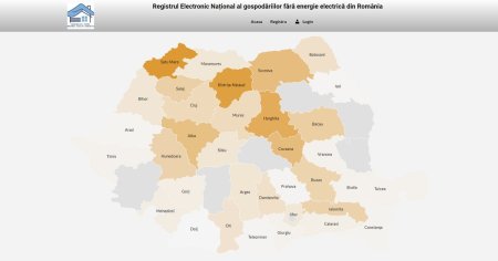 Registrul Electronic National al Gospodariilor fara Energiei Electrica din Romania a fost finalizat