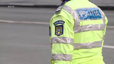 Un politist din Mehedinti, prins circuland cu 138 km/h. A refuzat recoltarea probelor biologice